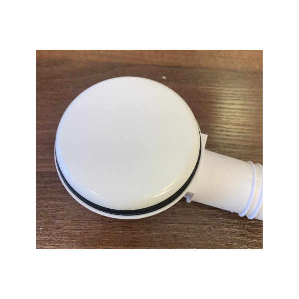 Обвязка для ванны McAlpine 1-1/2"x40 мм с переливом L700 D34мм гидрозат.50мм, белая (MRB11-WH)