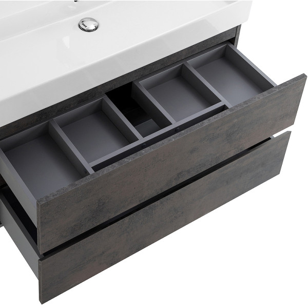 Тумба подвесная Cezares Molveno 46 80x50 Ossido (MOLVENO 46-80-2C-SO-OSS)