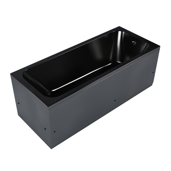 Экран торцевой для ванны Melodia Blues Black 70 (MPL012700bk)