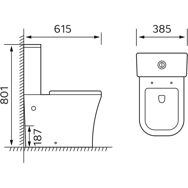 Унитаз напольный Blaise безободковый с сиденьем микролифт (AZ-55-1) Унитаз напольный Blaise безободковый с сиденьем микролифт (AZ-55-1)