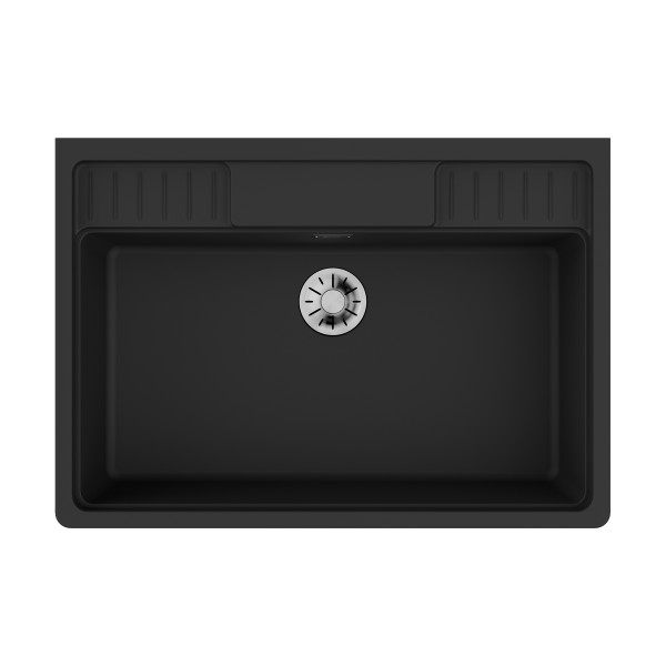 Мойка для кухни врезная Omoikiri Kinokawa 90-GB Artceramic/графит (4993855)