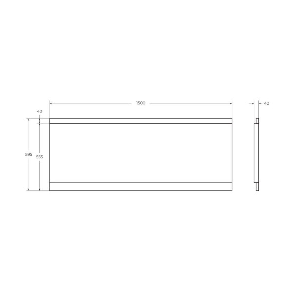 Экран фронтальный Cezares 150x59,5x4 белый (EMP-150-F-SCR-W37) Экран фронтальный Cezares 150x59,5x4 белый (EMP-150-F-SCR-W37)