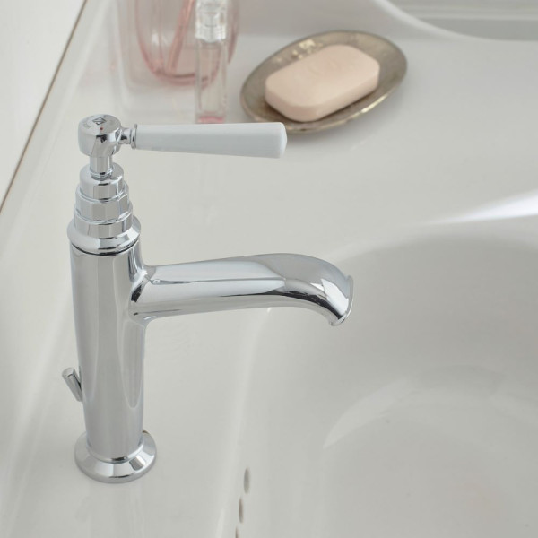 Смеситель для раковины Jacob Delafon Cleo 1889 с донным клапаном хром (E24307-CP)