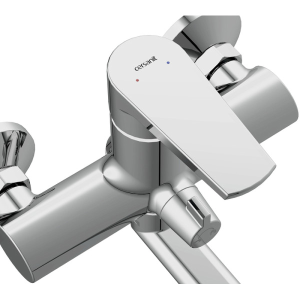 Смеситель для ванны Cersanit Moduo хром (64098) Смеситель для ванны Cersanit Moduo хром (64098)