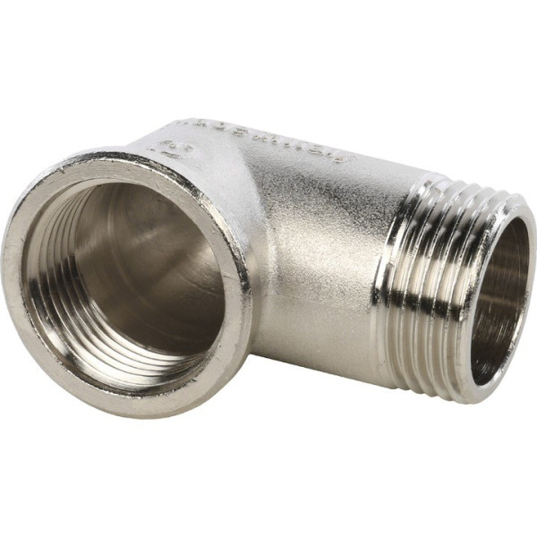 Угольник 3/8" ВН Stout (никель) SFT-0012-000038 Угольник 3/8" ВН Stout (никель) SFT-0012-000038
