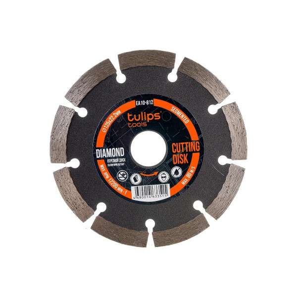 Диск алмазный Tulips Equipment Tools сегментный 125x1,8x22,2 мм Tulips (EA10-812) Диск алмазный Tulips Equipment Tools сегментный 125x1,8x22,2 мм Tulips (EA10-812)