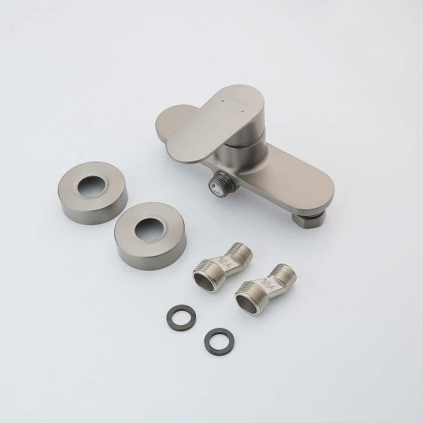 Смеситель для душа Aquatek Ника оружейная сталь (AQ1860BGM) Смеситель для душа Aquatek Ника оружейная сталь (AQ1860BGM)