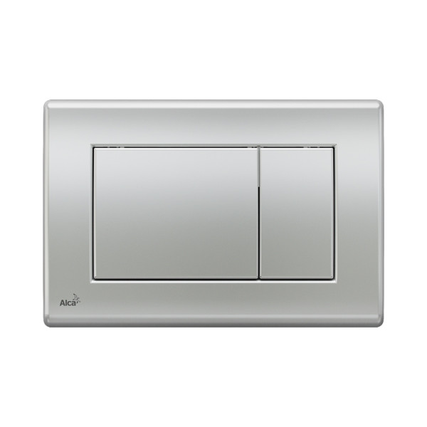 Клавиша смывная Alcaplast Basic хром матовый (M272) Клавиша смывная Alcaplast Basic хром матовый (M272)