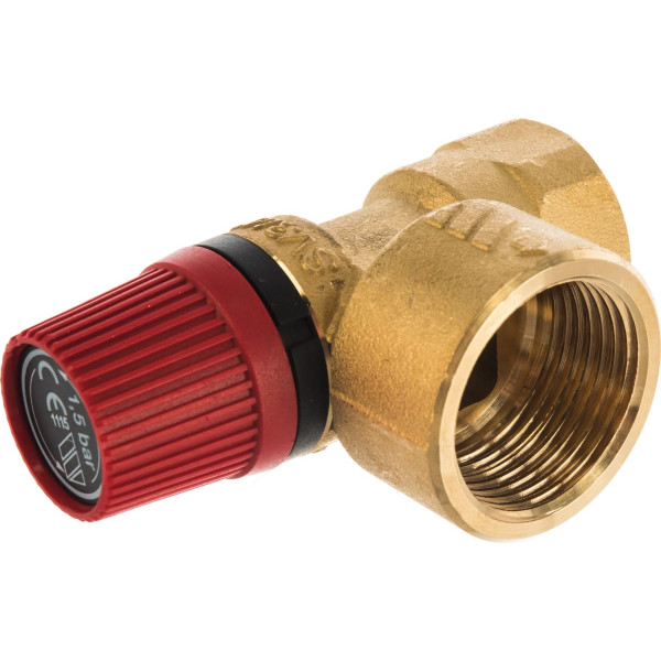 Клапан предохранительный 1/2"*3/4"ВВ 1,5 бар (латунь) SVS-0001-001520 Клапан предохранительный 1/2"*3/4"ВВ 1,5 бар (латунь) SVS-0001-001520
