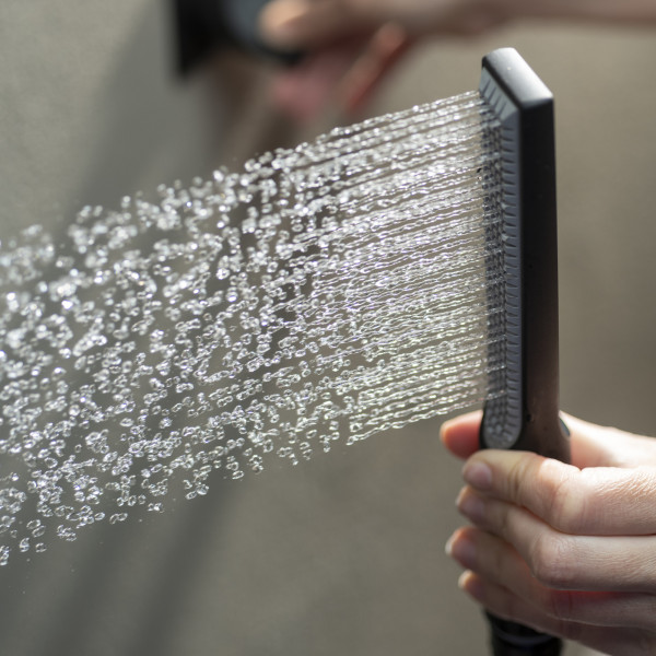 Душевой гарнитур Bossini Apice с душем-палочкой держателем штангой и шлангом хром (DA5061-N.030)