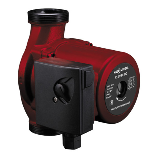 Насос циркуляционный Kromwell PS 25/8G 180 (в комплекте с гайками) (PS 25/8G 180)