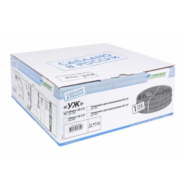 Шланг всасывающий Джилекс УЖ 25-7,5 1 1/2"ВН (бухта 7,5 м.) (9809) Шланг всасывающий Джилекс УЖ 25-7,5 1 1/2"ВН (бухта 7,5 м.) (9809)