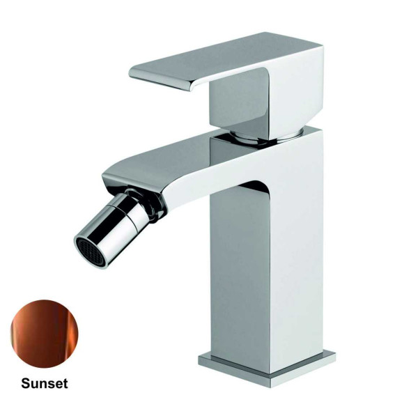 Смеситель для биде Cezares Porta с донным клапаном, sunset (PORTA-BS1-SS)