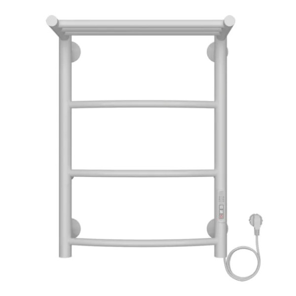 Полотенцесушитель электрический Azario Verona 400x600 белый Полотенцесушитель электрический Azario Verona 400x600 белый
