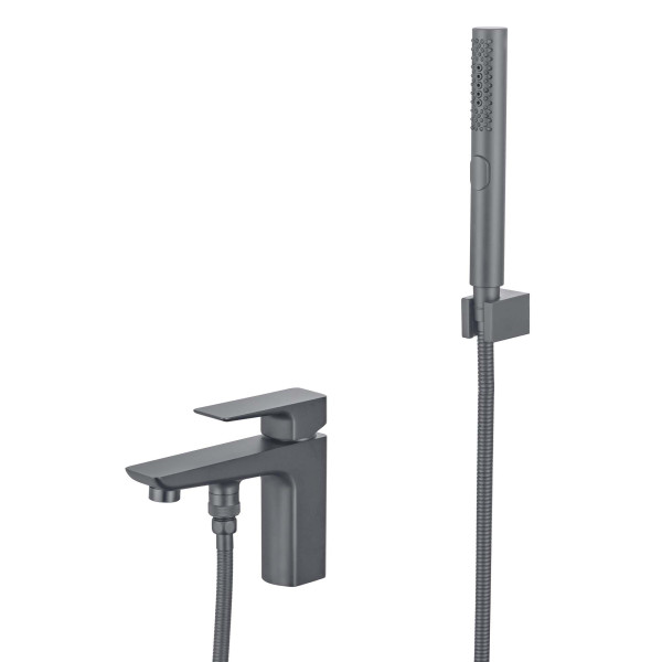 Смеситель на борт ванны Aquatek Вега оружейная сталь (AQ1044BGM) Смеситель на борт ванны Aquatek Вега оружейная сталь (AQ1044BGM)