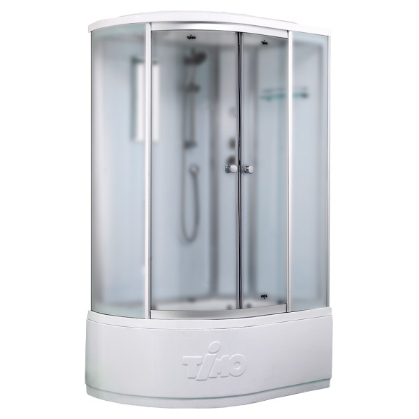 Душевая кабина Timo T-6620 Silver Fabric R 120x85x220 стекло матовое, профиль хром (T-6620 S F R) Душевая кабина Timo T-6620 Silver Fabric R 120x85x220 стекло матовое, профиль хром (T-6620 S F R)