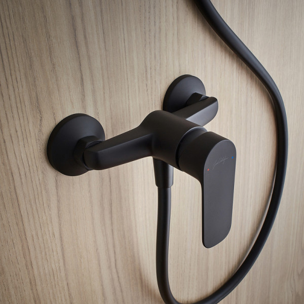 Смеситель для душа Jacob Delafon Oscar черный (E29843-BL)