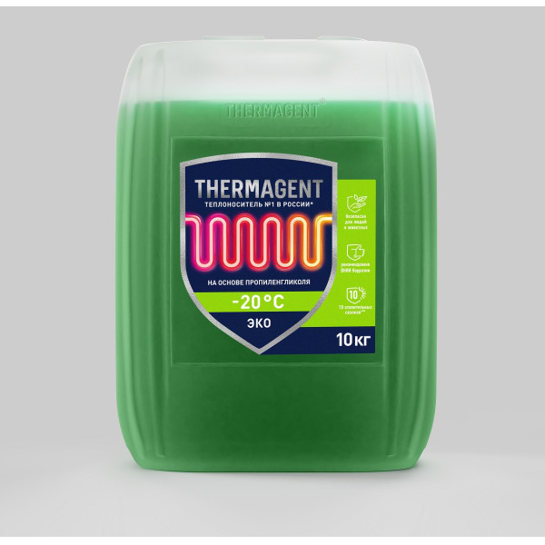 Теплоноситель Thermagent Eko-20 10 кг (пропиленгликоль) (TA 324654) Теплоноситель Thermagent Eko-20 10 кг (пропиленгликоль) (TA 324654)