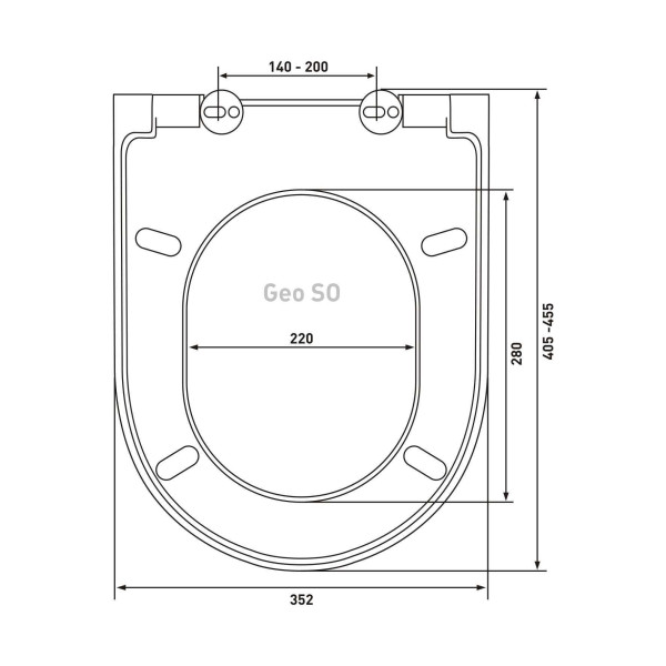 Сиденье для унитаза Berges Geo SO белое, c soft-close (15103)
