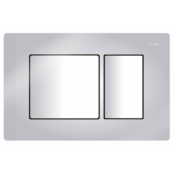 Клавиша смывная для инсталляции Azario двойная, хром глянец (AZ-8200-0031) Клавиша смывная для инсталляции Azario двойная, хром глянец (AZ-8200-0031)