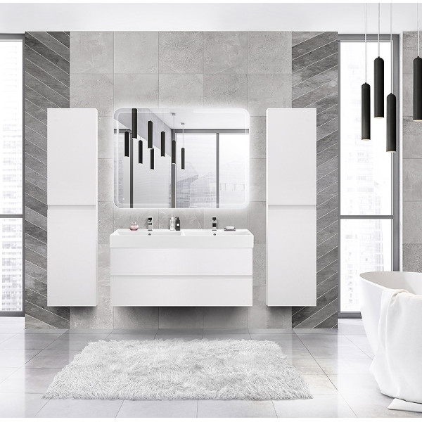 Тумба подвесная Cezares Molveno 46 120x50 Bianco Ghiaccio (MOLVENO 46-120-2C-SO-2-BG)