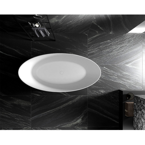 Ванна акриловая Abber 180x85 белая (AB9374-1.8)