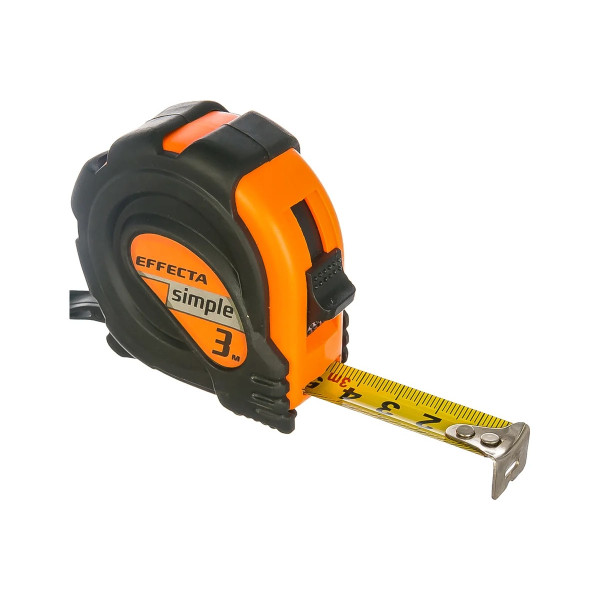 Рулетка 3 м (16 мм) Effecta Simple (570316)