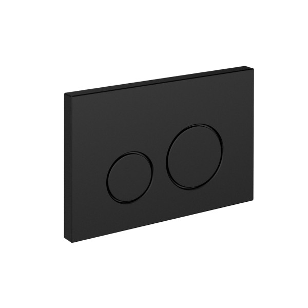 Клавиша смывная Сersanit Twins для LINK PRO/VECTOR/LINK/HI-TEC пластик черный матовый (63525)