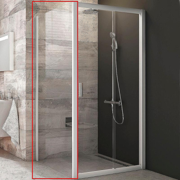 Душевое ограждение Ravak Blix BLPS-90 90x190 стекло прозрачное, профиль хром (9BH7010Z1)