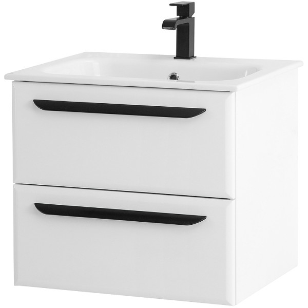 Тумба подвесная Cezares Eco 57x50 Bianco Opaco (ECO-CER-60-2C-SO-BO) Тумба подвесная Cezares Eco 57x50 Bianco Opaco (ECO-CER-60-2C-SO-BO)