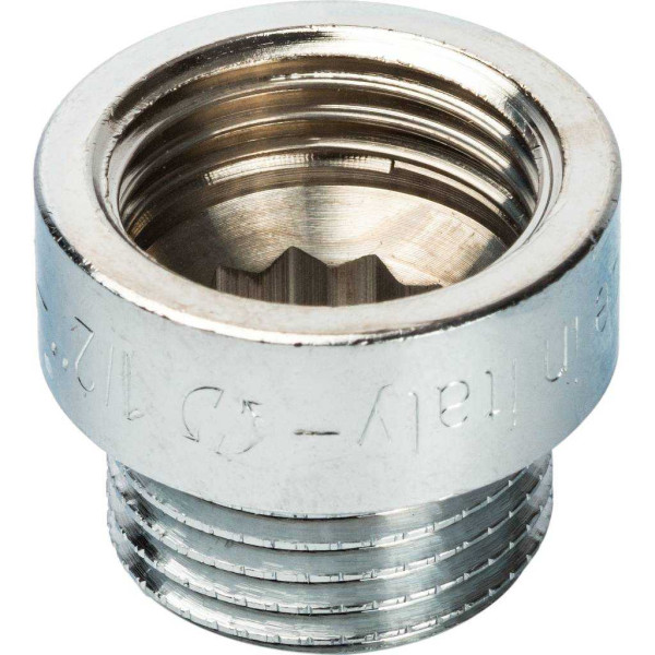 Удлинитель 1/2"х25 мм. Stout (хром) SFT-0002-001225 Удлинитель 1/2"х25 мм. Stout (хром) SFT-0002-001225