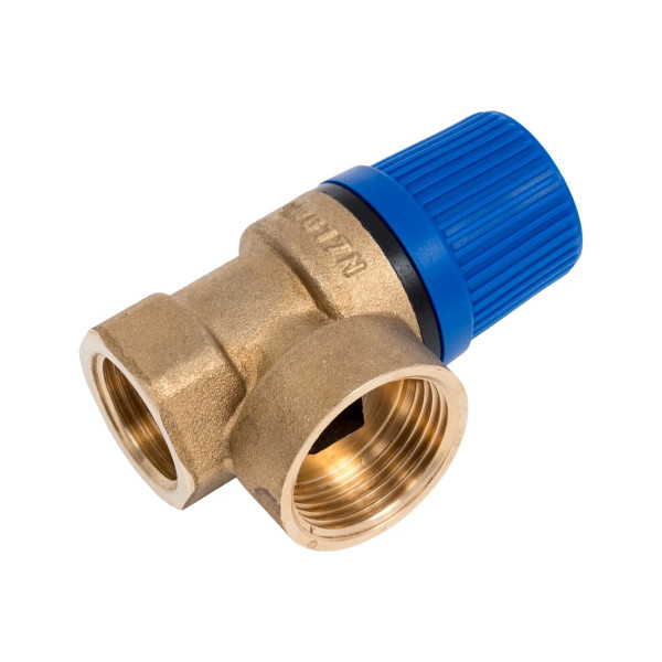 Клапан предохранительный 1/2"х3/4"ВВ 8 бар Rommer для систем водоснабжения (латунь) (RVS-0003-008015) Клапан предохранительный 1/2"х3/4"ВВ 8 бар Rommer для систем водоснабжения (латунь) (RVS-0003-008015)