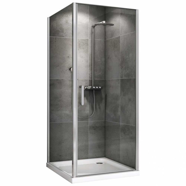 Душевой уголок Abber Sonnenstrand 100x90 стекло прозрачное, профиль профиль хром (AG04090-S100) Душевой уголок Abber Sonnenstrand 100x90 стекло прозрачное, профиль профиль хром (AG04090-S100)
