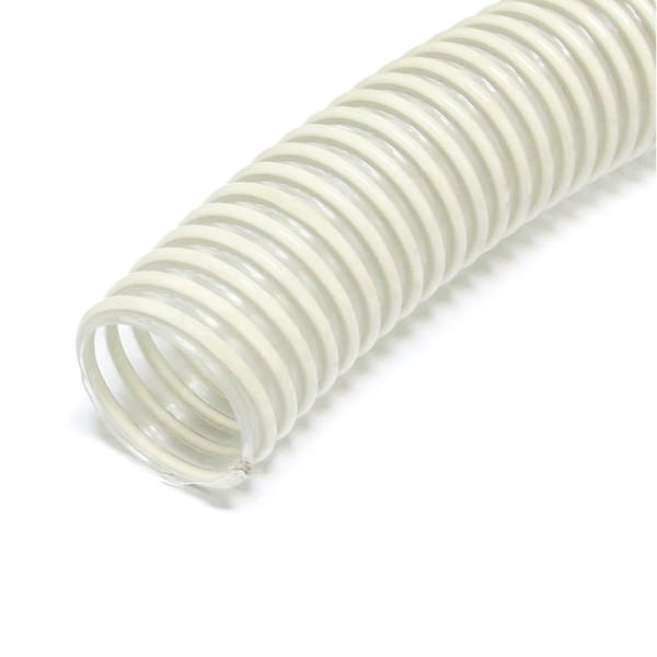 Шланг напорно всасывающий 32 мм армирован ПВХ спиралью белый (25м) ТР-Сантехника (0334.32-25)