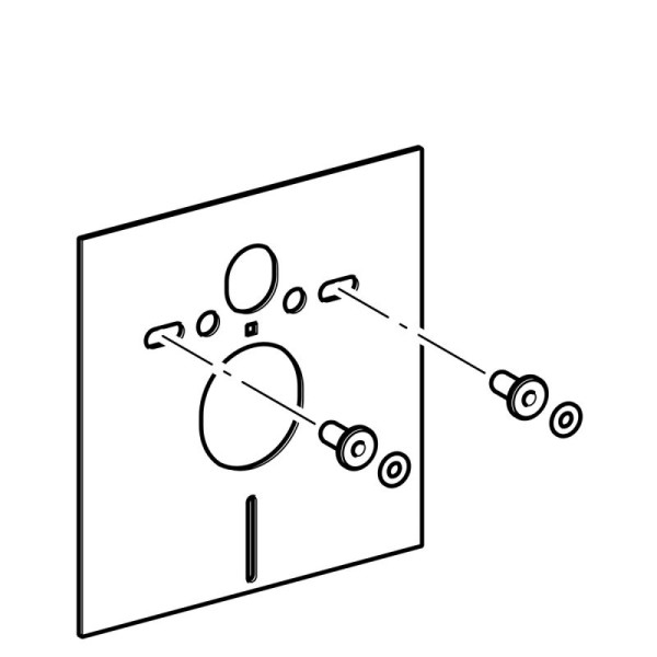 Шумоизоляционная панель для инсталляции Geberit (156.050.00.1)