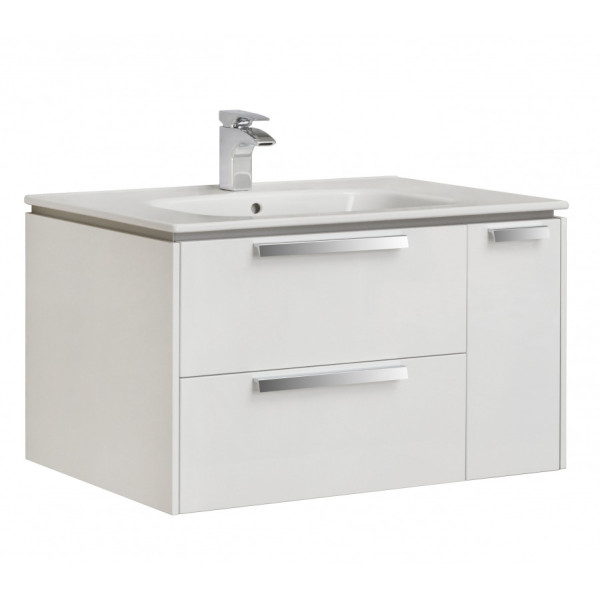 Тумба подвесная Roca Lago 800x448x490 белый (7.8572.9.680.6)