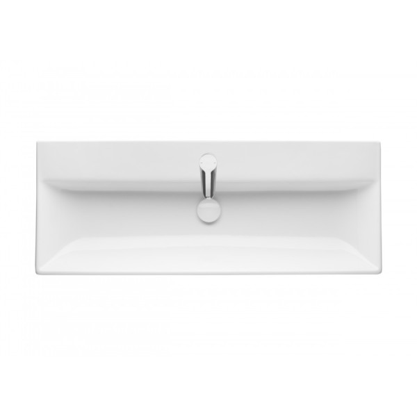 Раковина накладная Roca Oleta 100x39x16,3 белая (7.3274.C.60.Y) Раковина накладная Roca Oleta 100x39x16,3 белая (7.3274.C.60.Y)