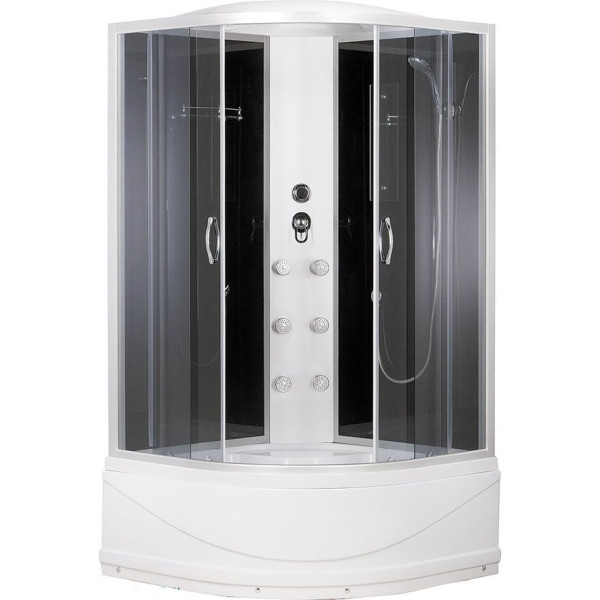Кабина гидромассажная Erlit 90х90 стекло тонированное (ER3509TPF-C4)