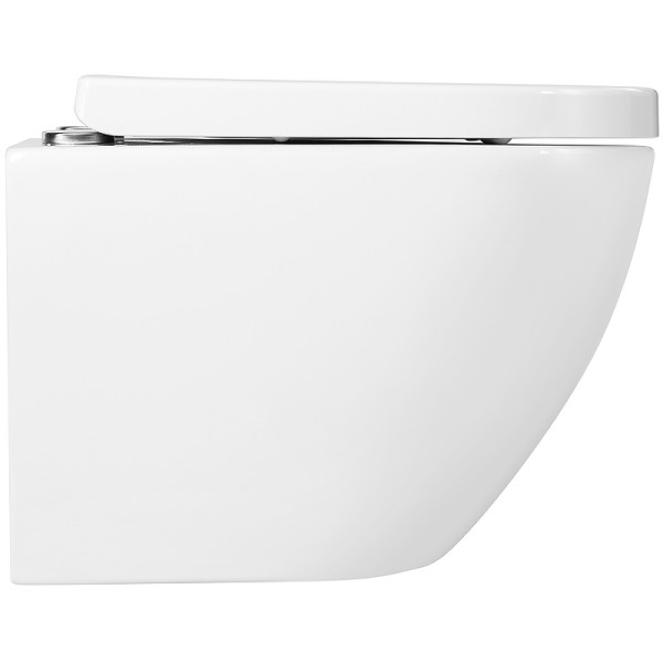 Унитаз подвесной BelBagno Sfera-R безободковый (BB046CHR/BB902SC)