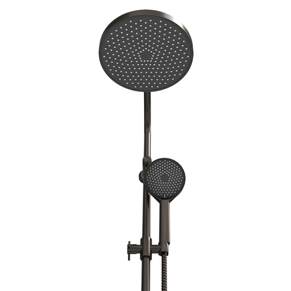 Душевой гарнитур Melodia della vita Rumba оружейная сталь (MSC00112С_gn)