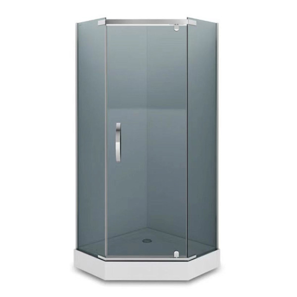 Душевой уголок Loranto Neo 100x100x200 серое закаленное стекло, профиль серебро, без поддона (CS-22112-100) Душевой уголок Loranto Neo 100x100x200 серое закаленное стекло, профиль серебро, без поддона (CS-22112-100)