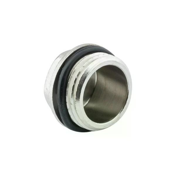 Заглушка 1/2" Н с уплотнительным кольцом Profactor (никель) (PF TF 35R) Заглушка 1/2" Н с уплотнительным кольцом Profactor (никель) (PF TF 35R)
