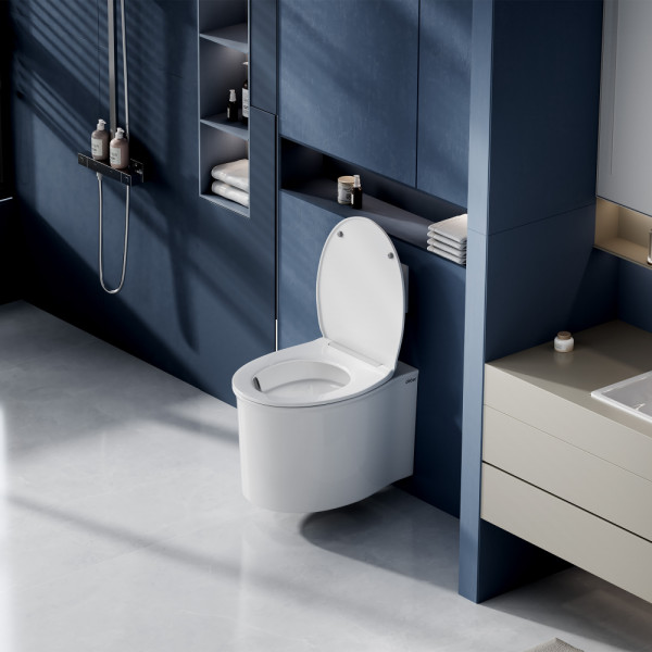 Унитаз подвесной Abber Bequem 520x380x330 белый (AC1127)