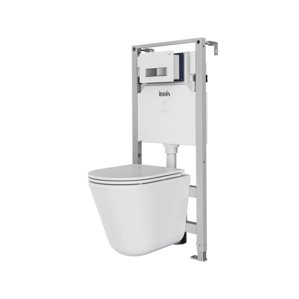 Инсталляция с унитазом с клавишей смыва Iddis (BASRNU2i73)