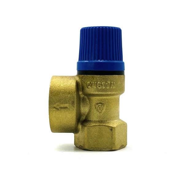 Клапан предохранительный 3/4"*1"ВВ 8 бар Vieir (синий) (VR45FFC-8)