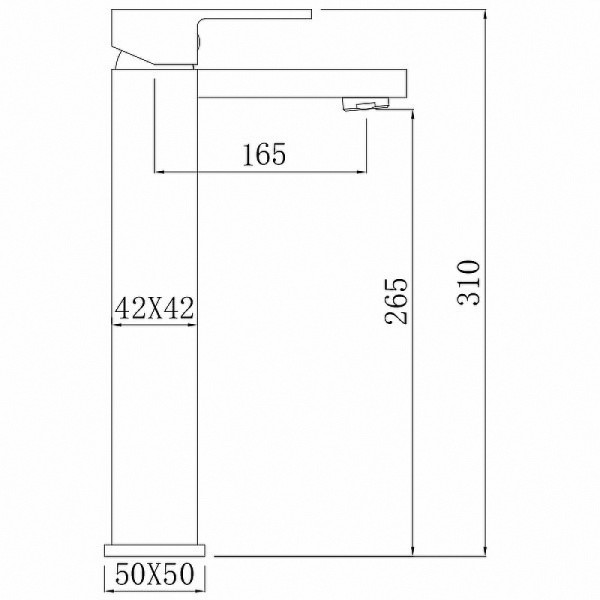 Смеситель для раковины Comforty черный (FC045B-CMT) Смеситель для раковины Comforty черный (FC045B-CMT)