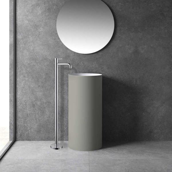 Смеситель напольный Abber Wasser Kreis хром (AF8140)