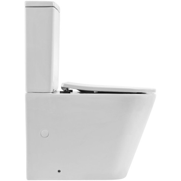 Унитаз-компакт BelBagno Flay-R безободковый (BB2149CP-TOR/BB2149T/BB2031SC)