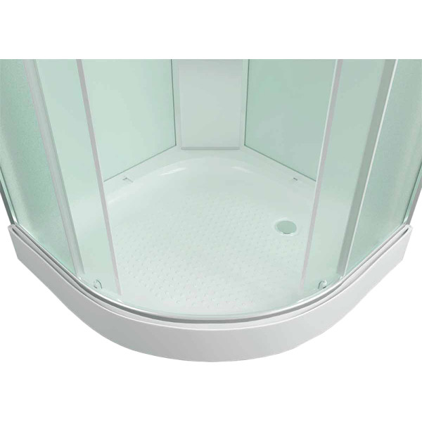 Душевая кабина Erlit 100х100 стекло матовое (ER3510P-C3)