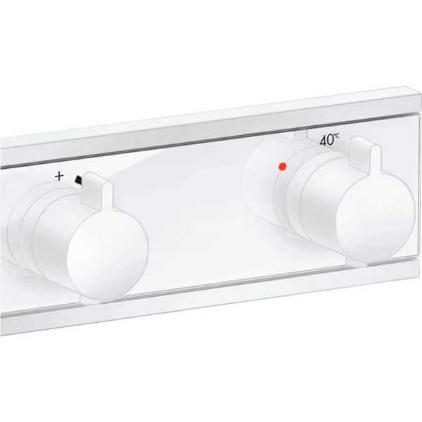 Смеситель для душа Hansgrohe RainSelect с термостатом белый (15384700)